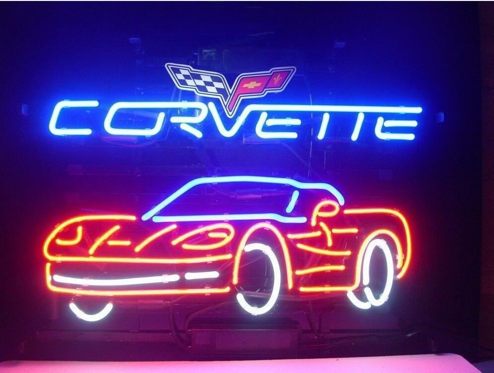 Chevrolet Corvette Neon Sign
